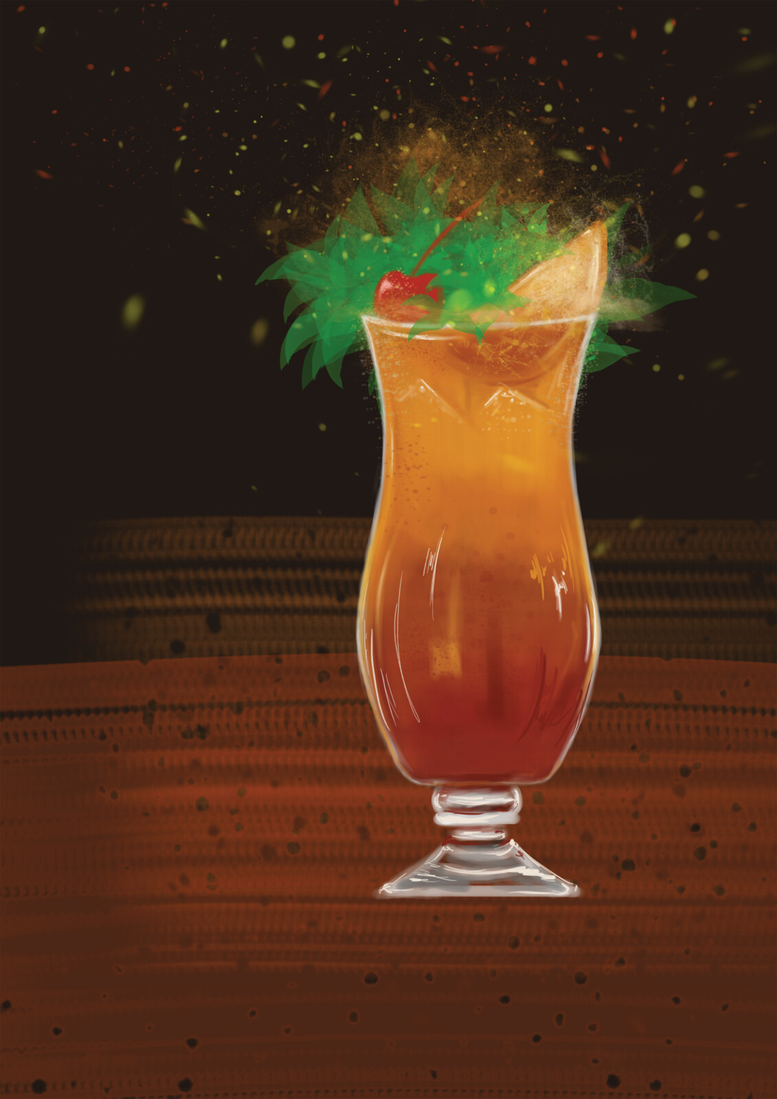 Cocktail Poster - Zombie