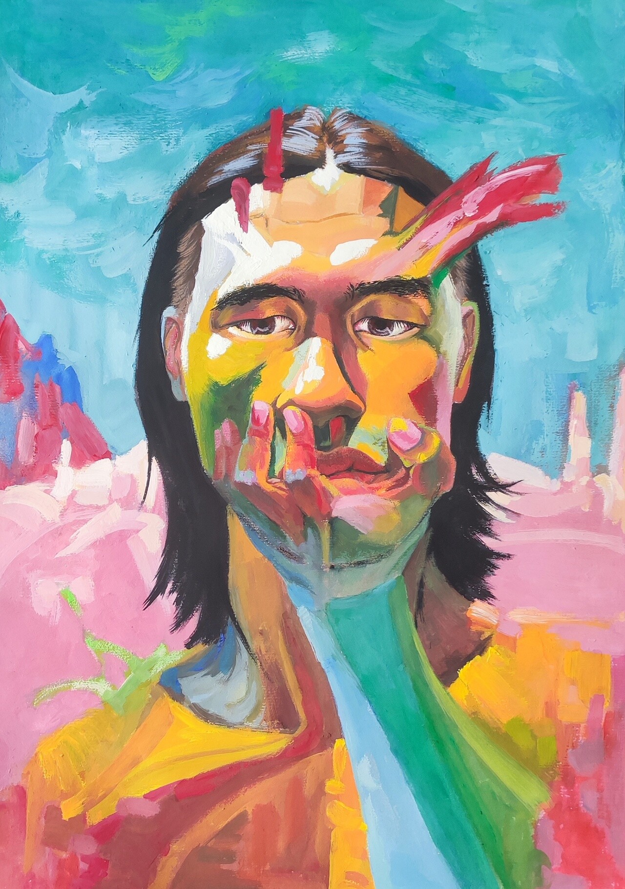 ArtStation 自画像2