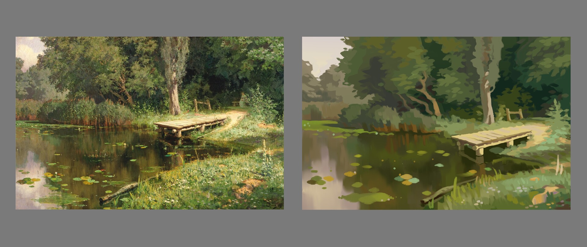 ArtStation Copies of paintings