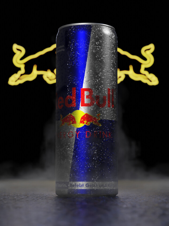 ArtStation - Red Bull сan