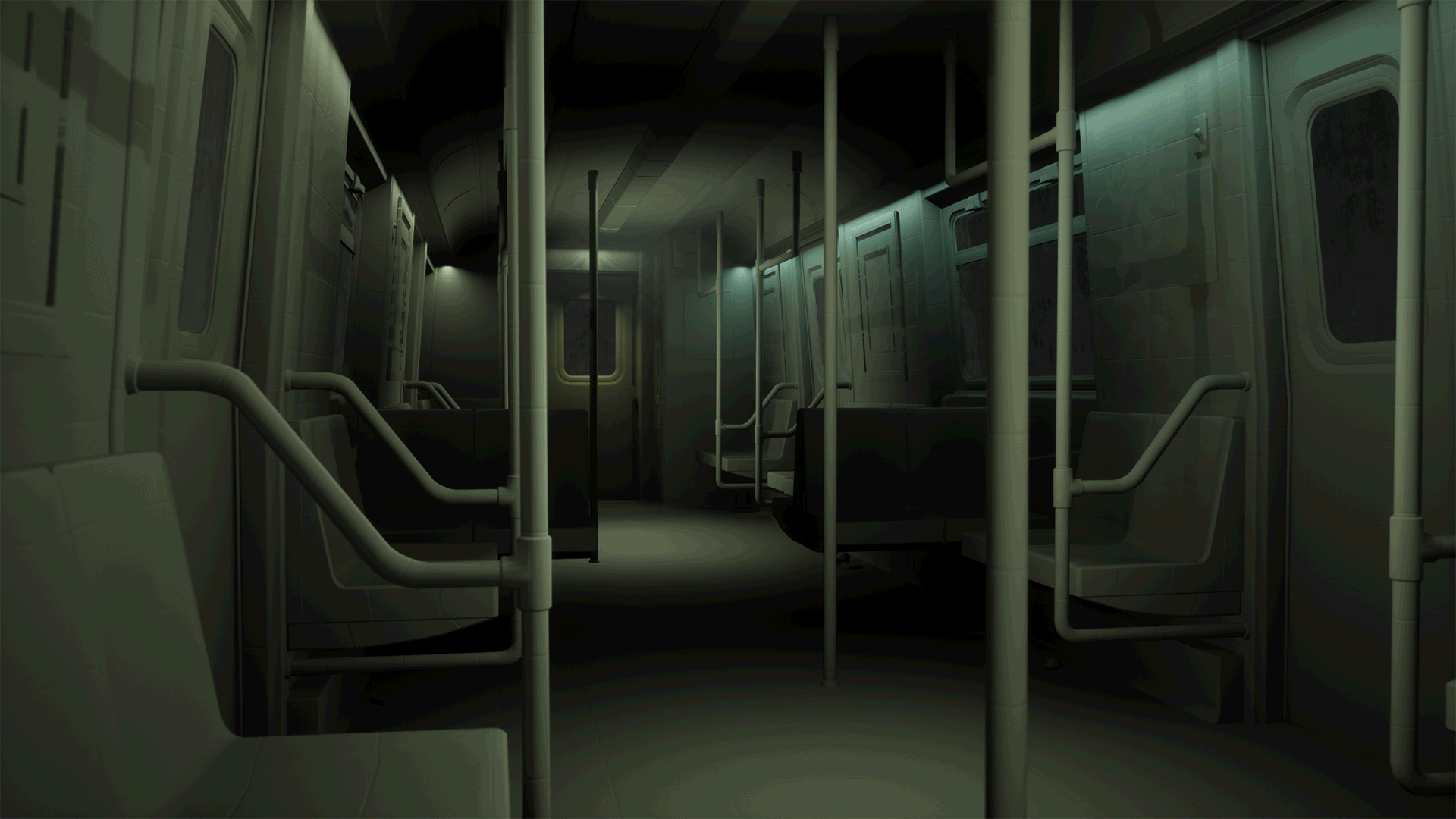 ArtStation - Subway Train Relight - Joker