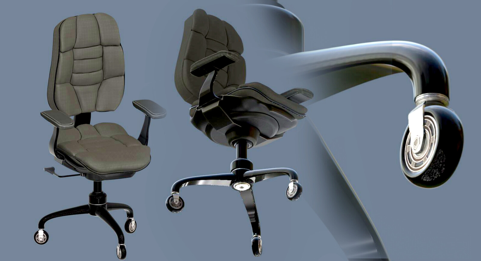Chair mockup / concept art.