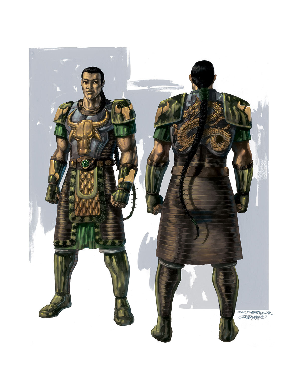 CHARACTER DESIGN FANTASY c TM Guy Dorian Sr