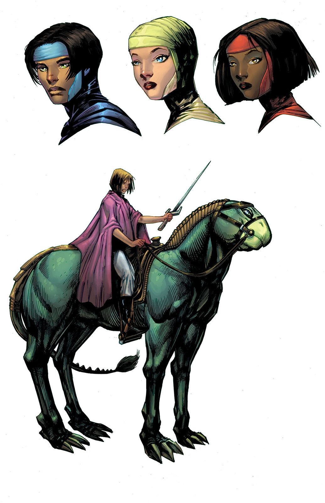 CHARACTER DESIGN FANTASY c TM Guy Dorian Sr