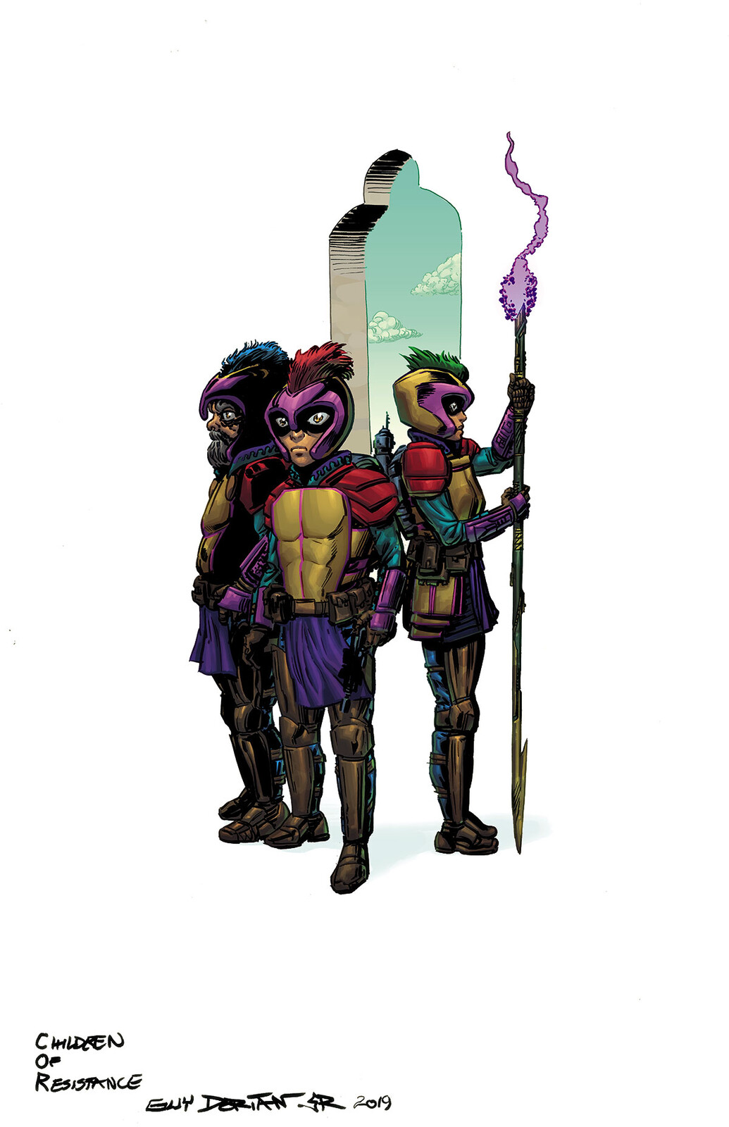 CHARACTER DESIGN FANTASY c TM Guy Dorian Sr