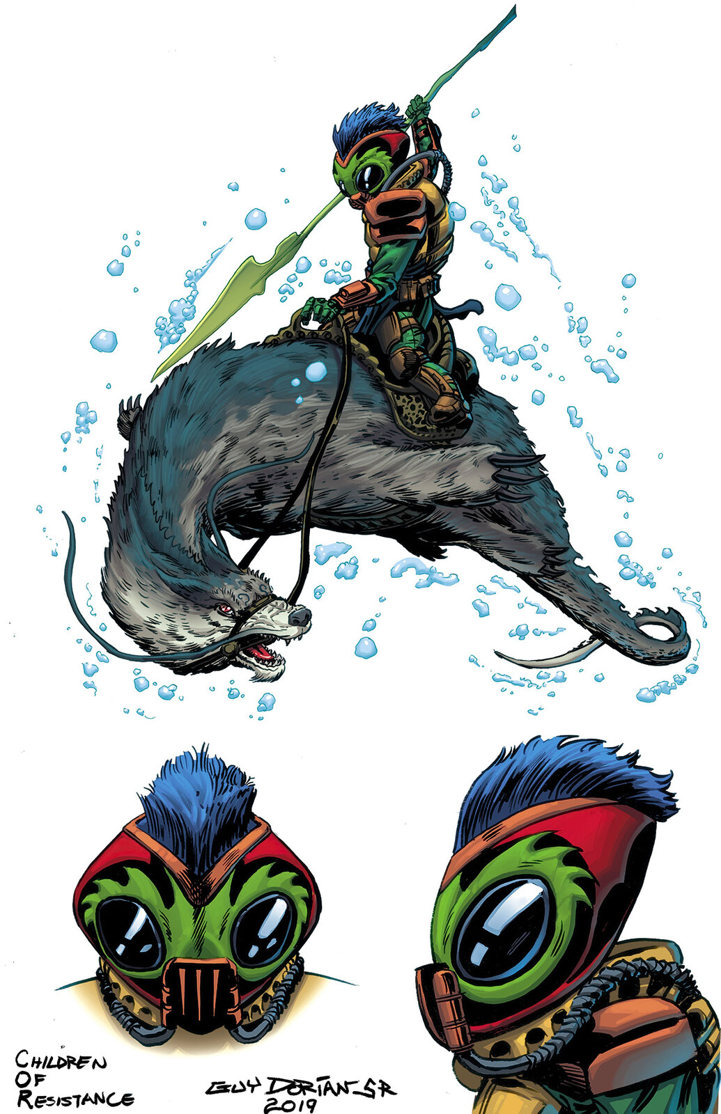 CHARACTER DESIGN FANTASY c TM Guy Dorian Sr