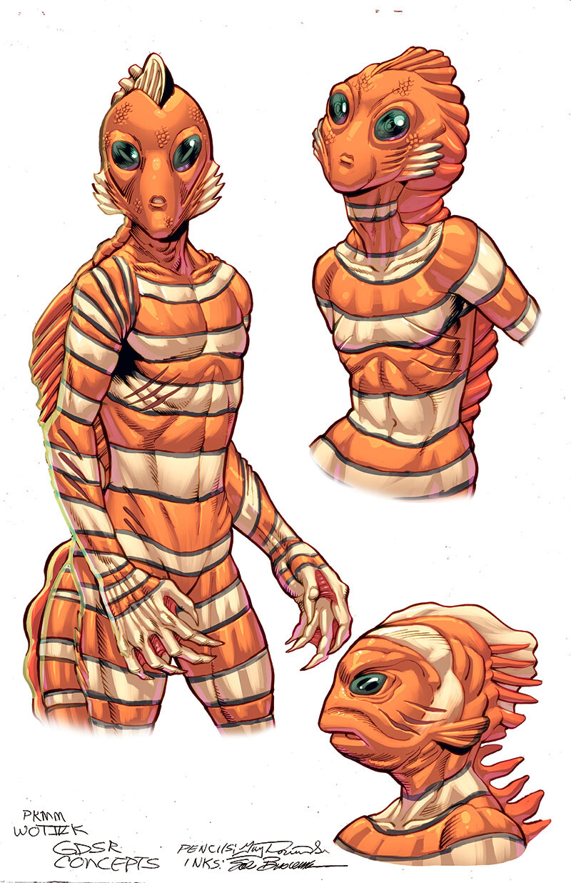 CHARACTER DESIGN FANTASY c TM Guy Dorian Sr
