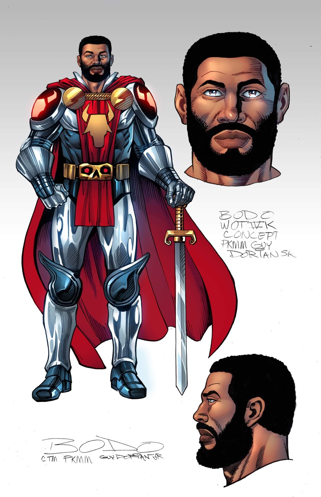 CHARACTER DESIGN FANTASY c TM Guy Dorian Sr