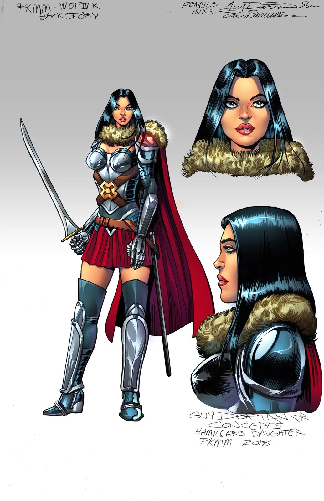 CHARACTER DESIGN FANTASY c TM Guy Dorian Sr