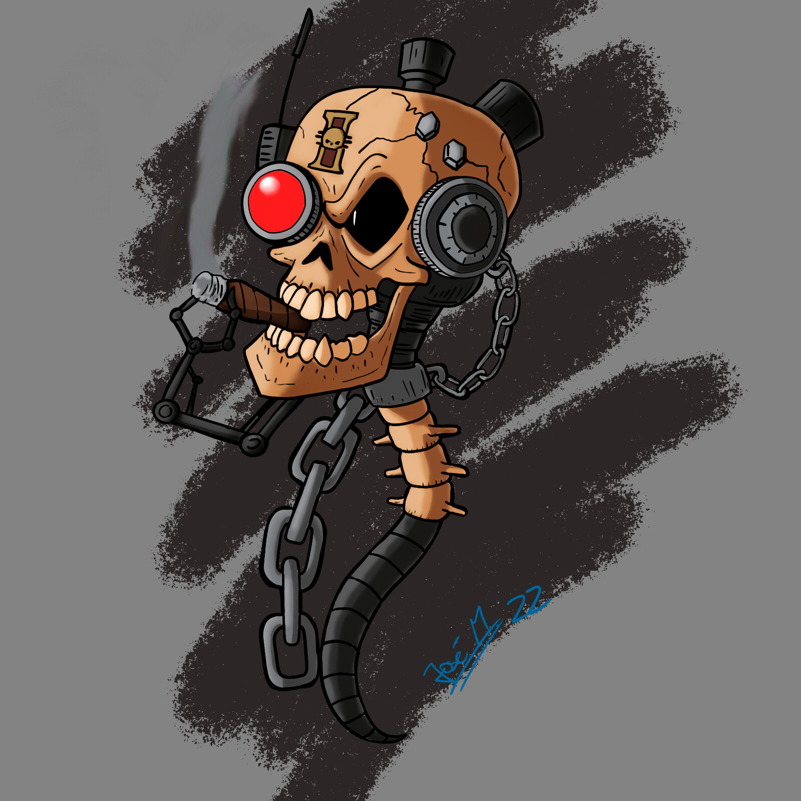 ArtStation Servoskull