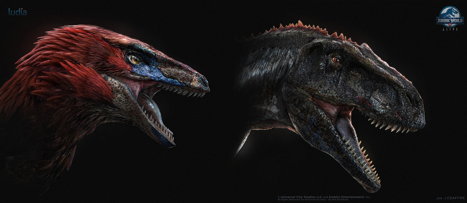 ArtStation - Deinonychus A.