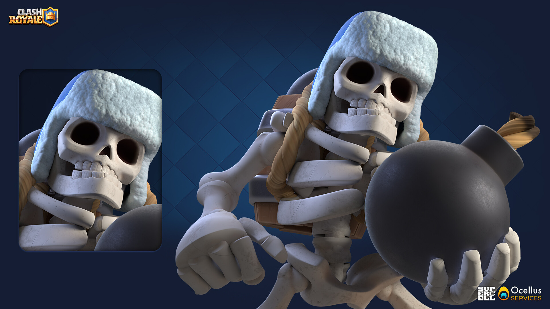 Ocellus SERVICES Clash Royale Giant Skeleton
