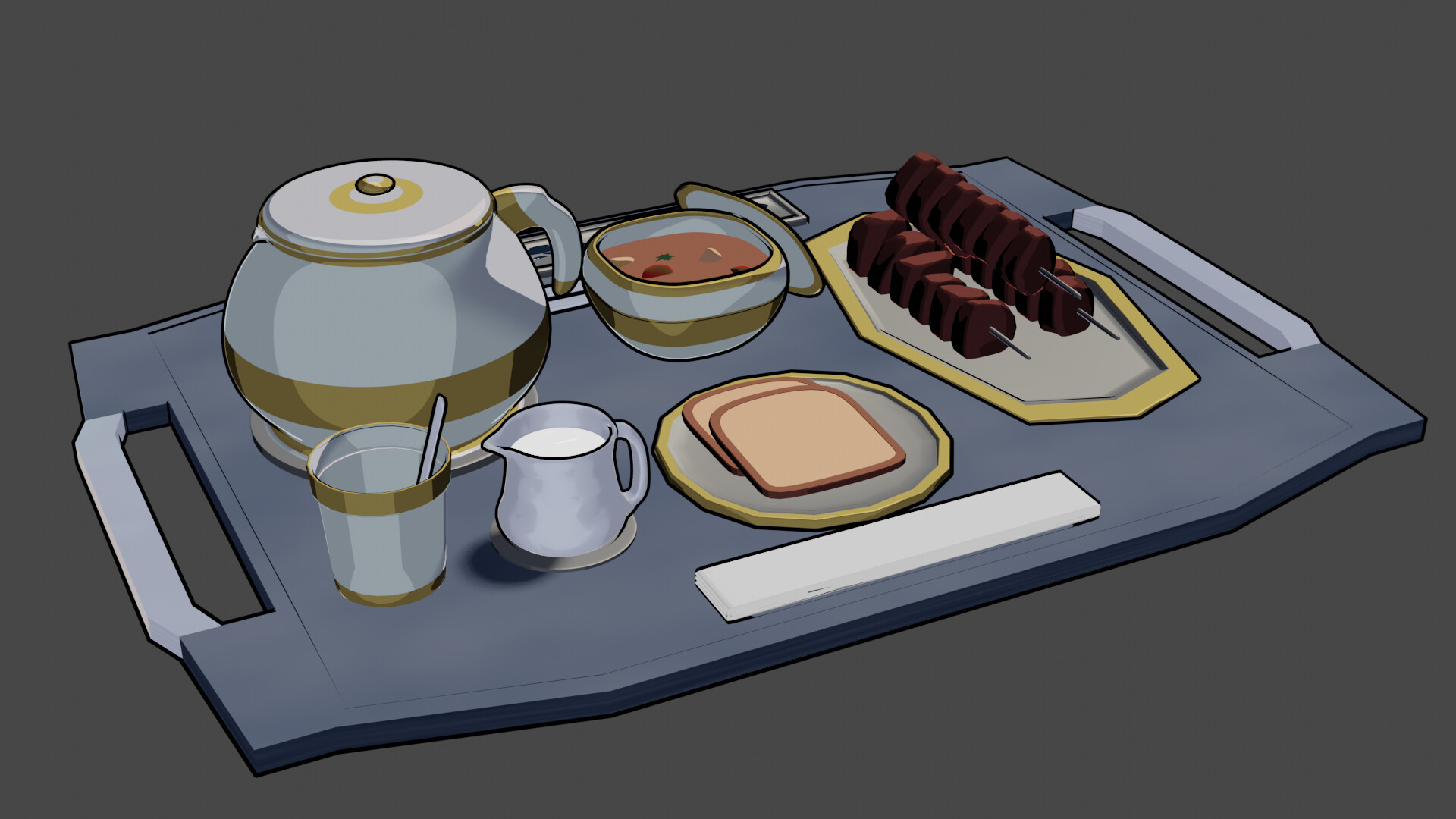 ArtStation Dinner Tray