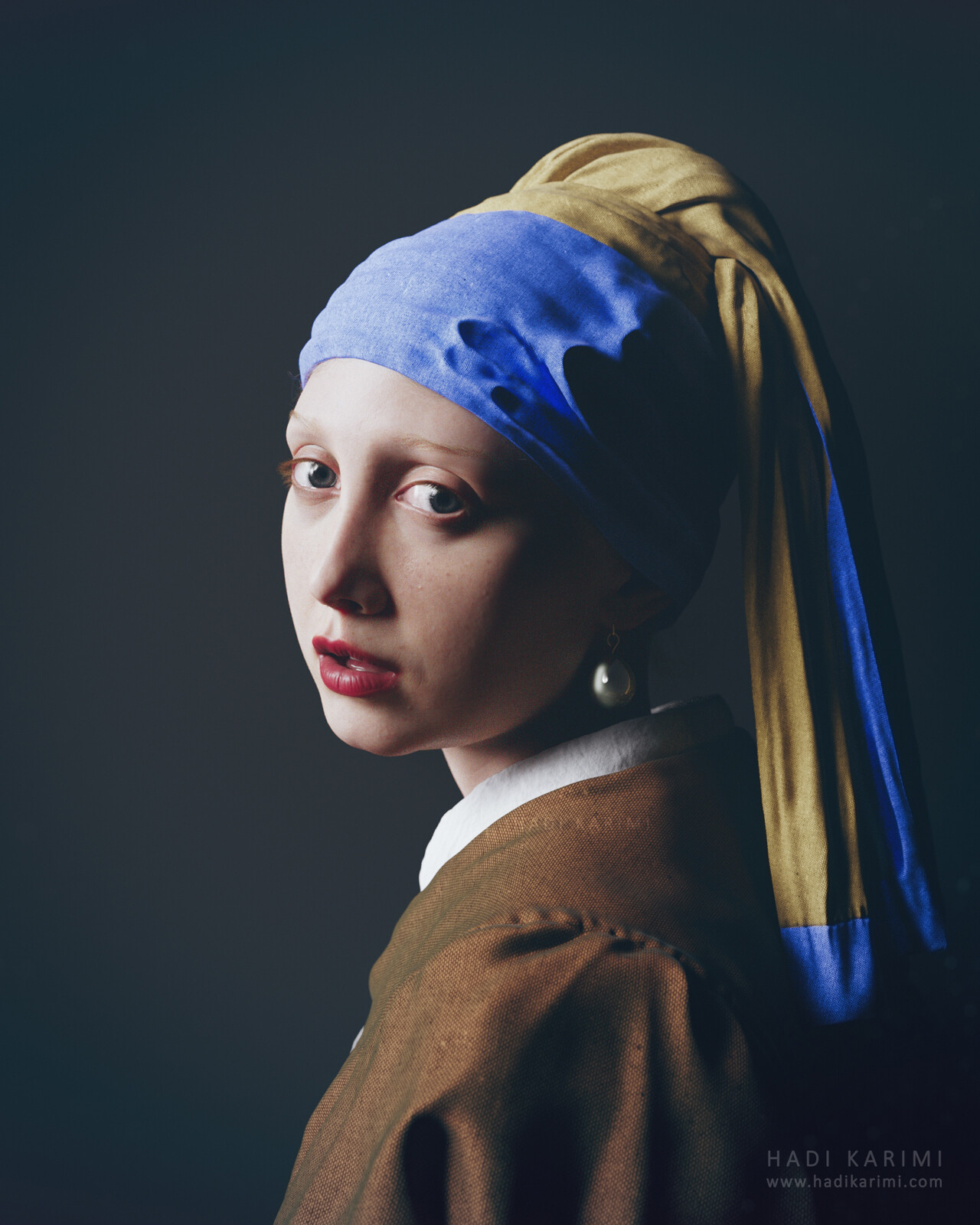 Hadi Karimi - Girl with a Pearl Earring