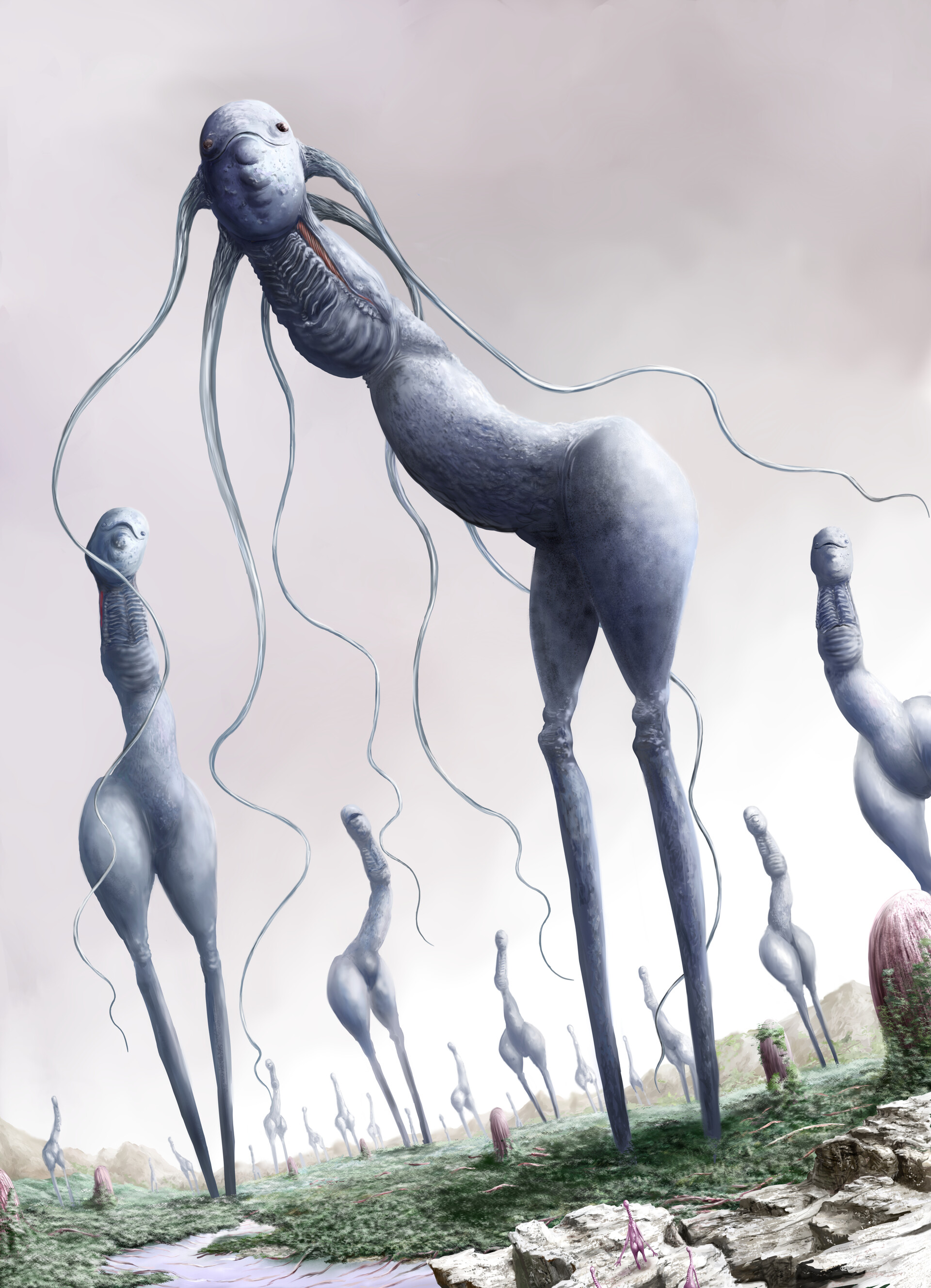Artstation 巨大生物