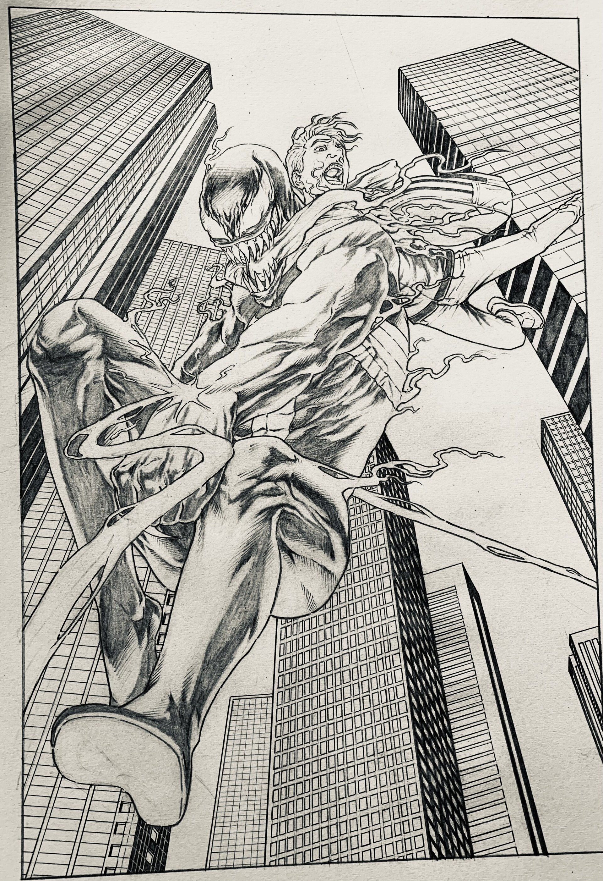 ArtStation Comic cover art/pencil