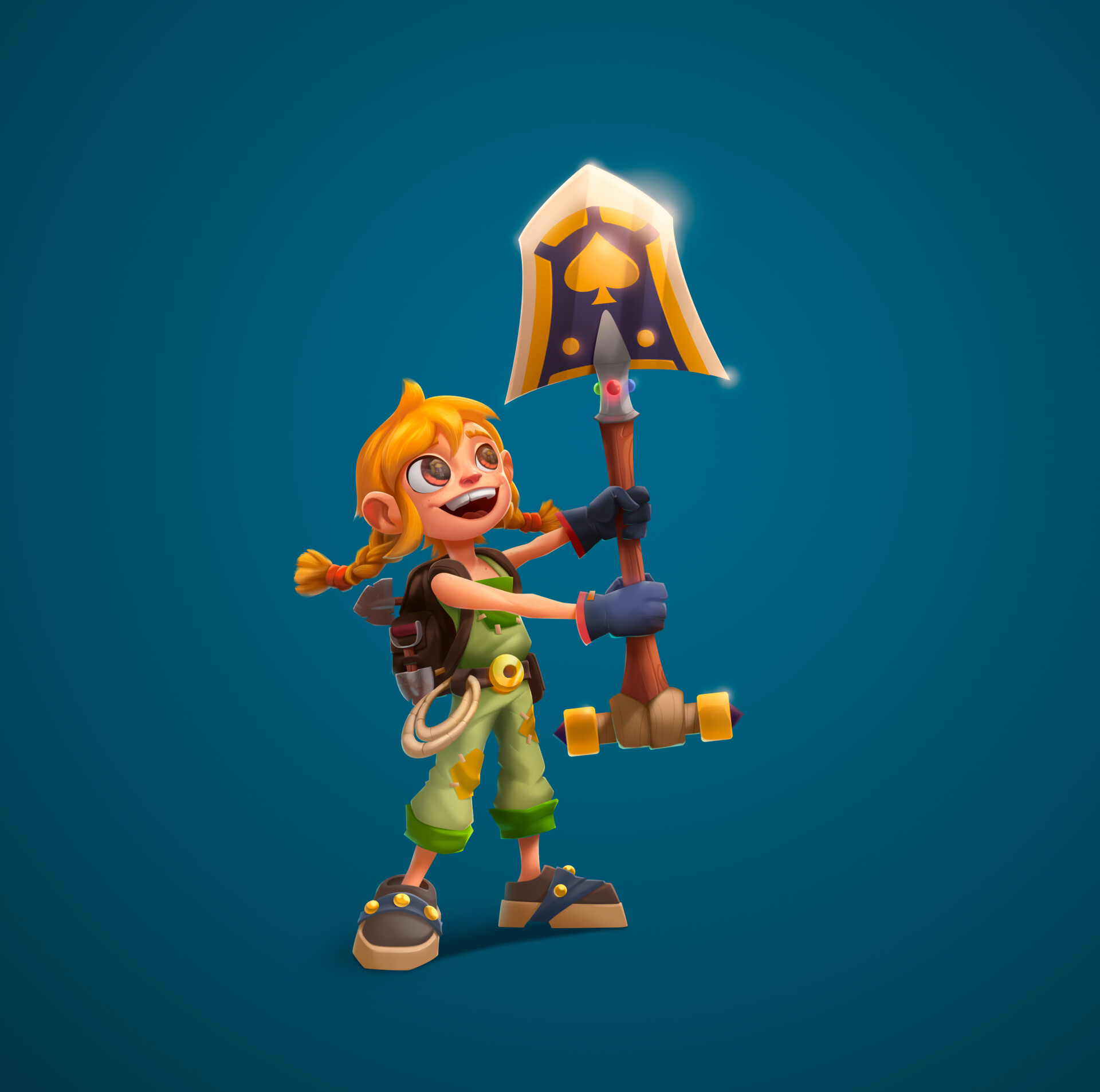 ArtStation Shovel Girl