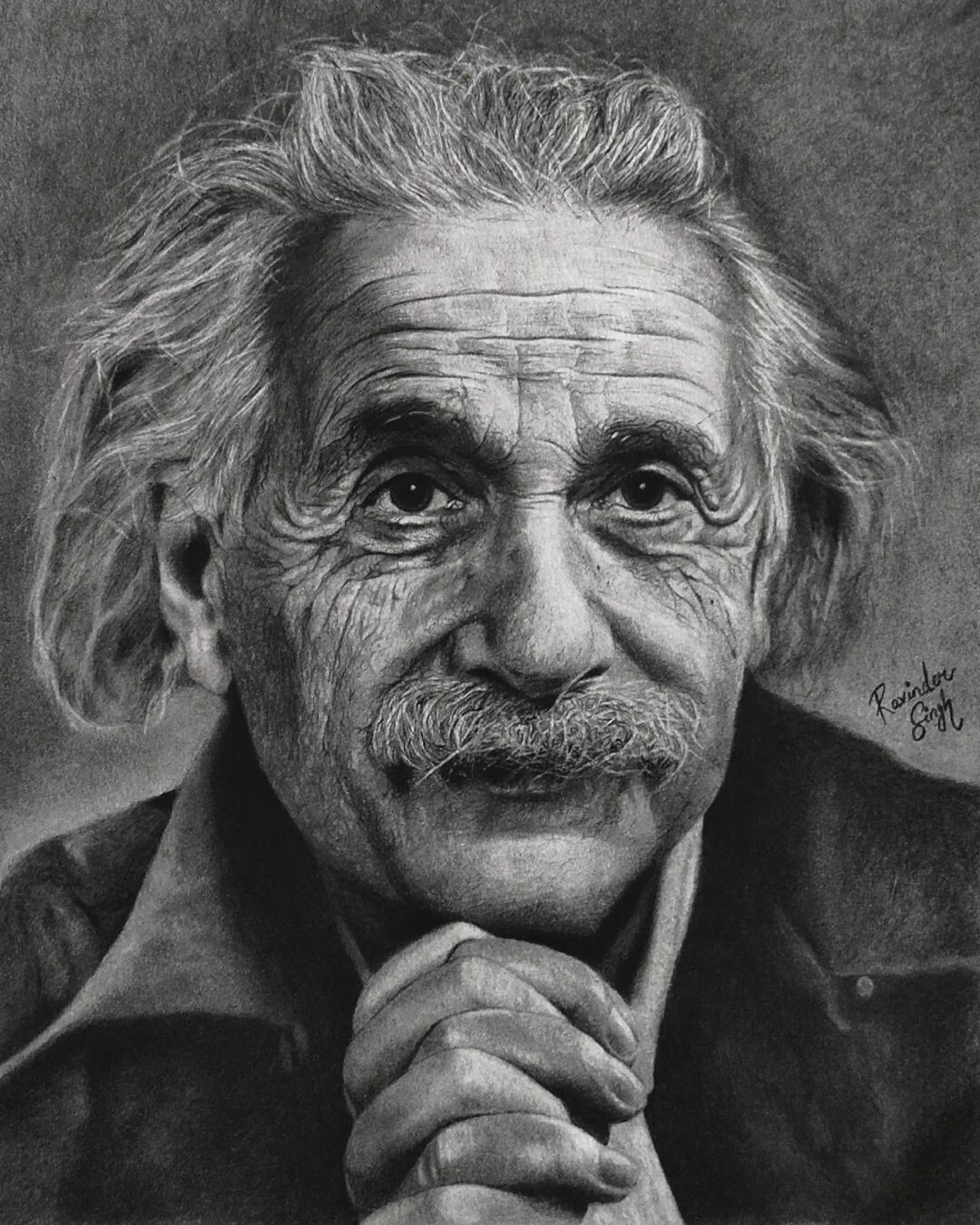 Albert Einstein - Drawing | All Drawing | Drawing | Pixoto