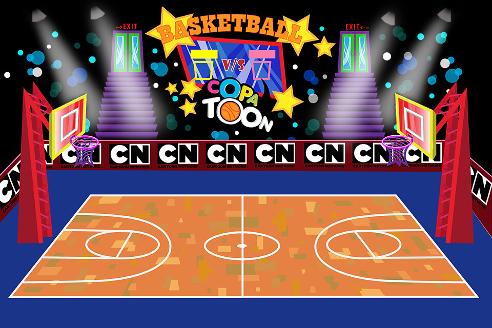 ArtStation Concept Art " Basketball Arcade" > GamePlay MockUp
