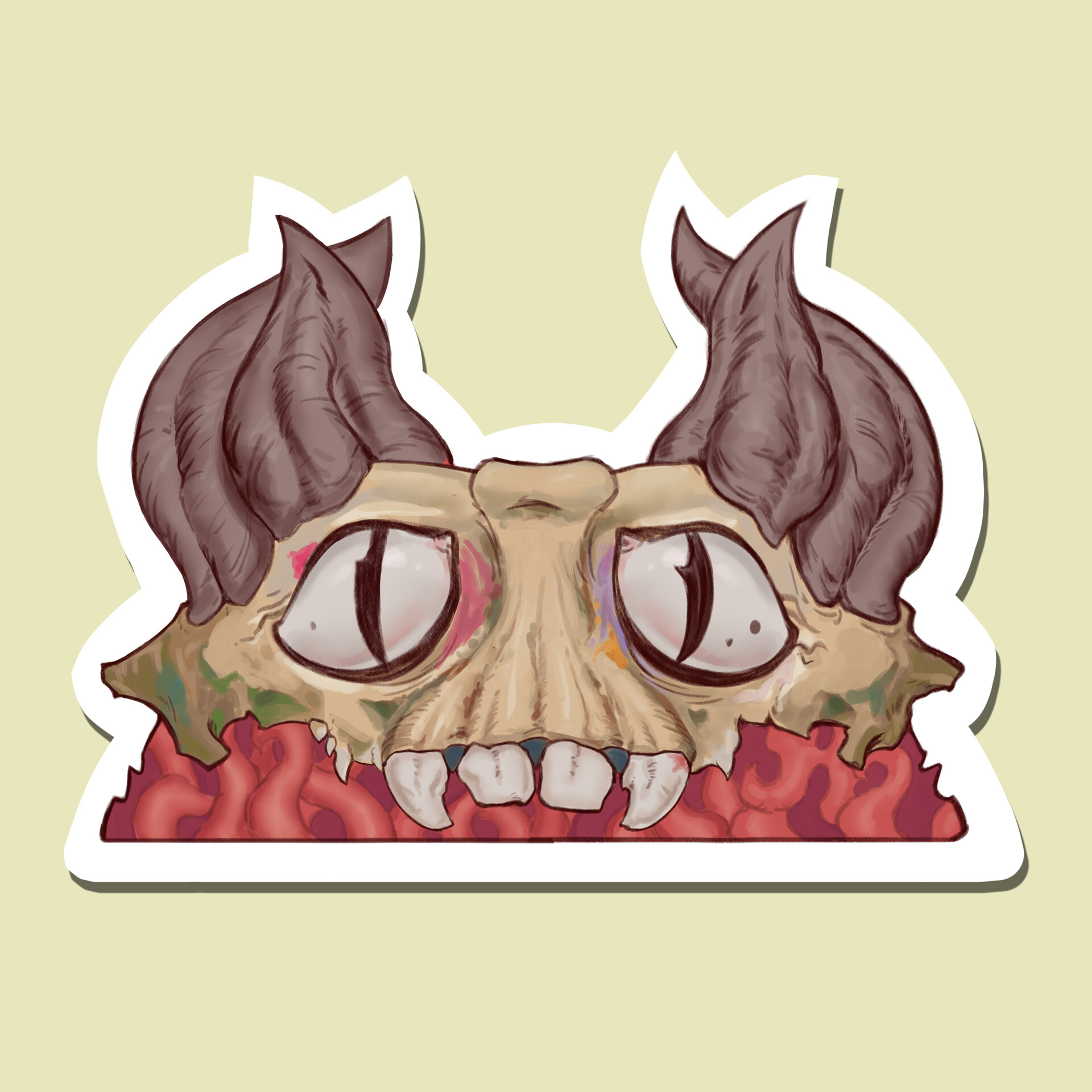 ArtStation - Hyena Sticker