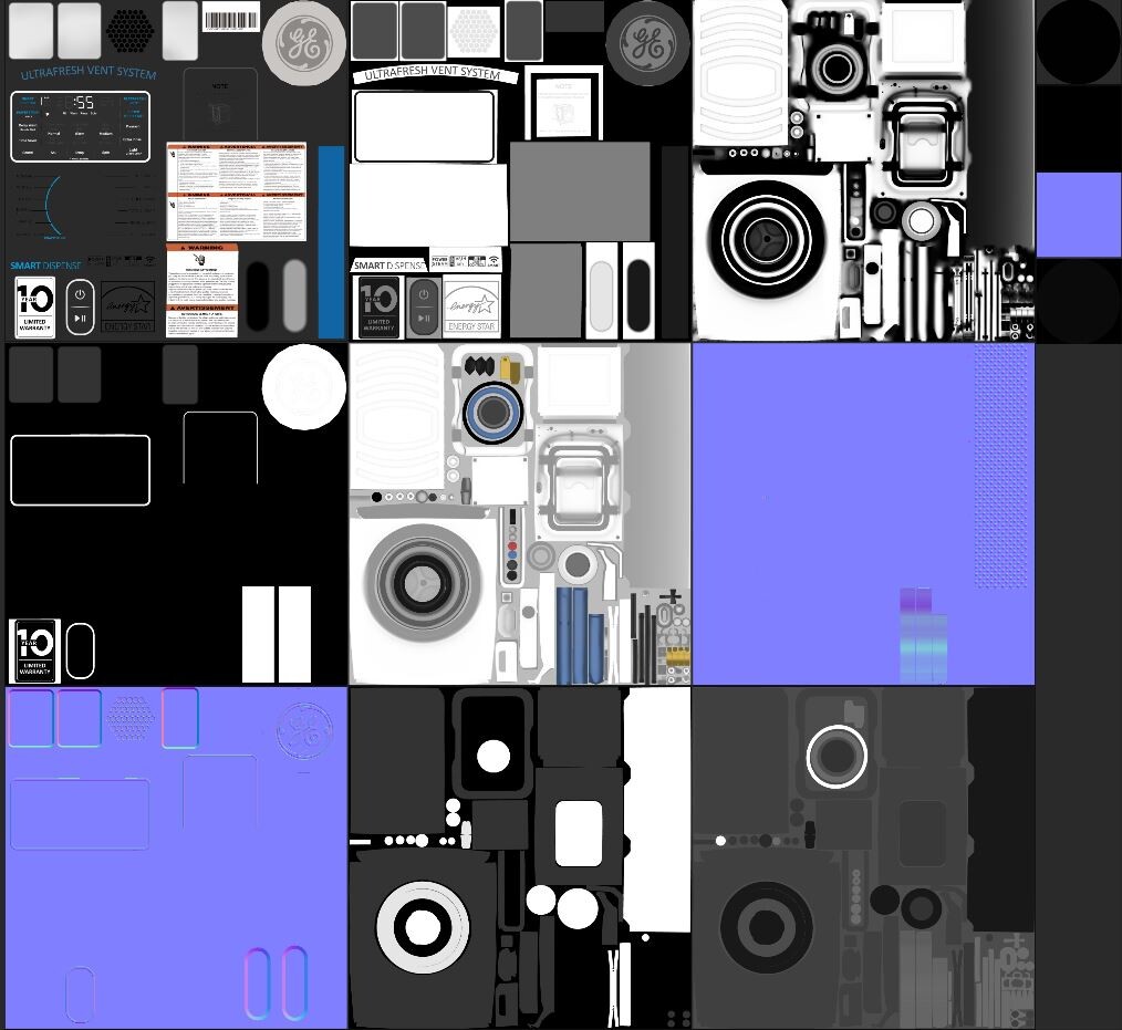 some of the  texture for this model