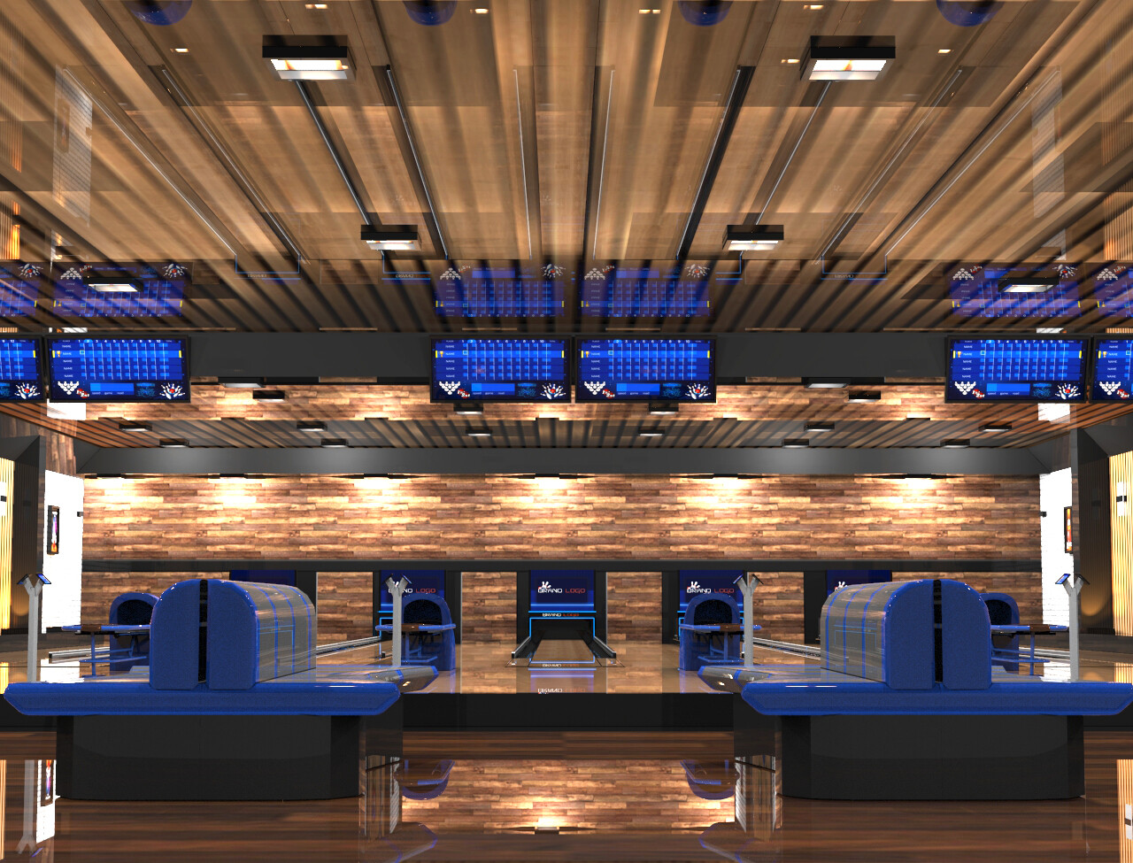 ArtStation bowling court