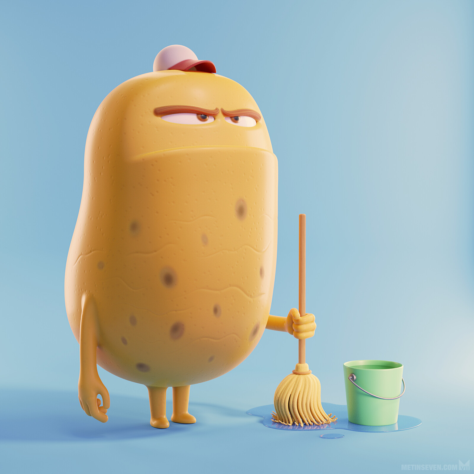Grumpy potato | Concept: Sébastien Le Divenah