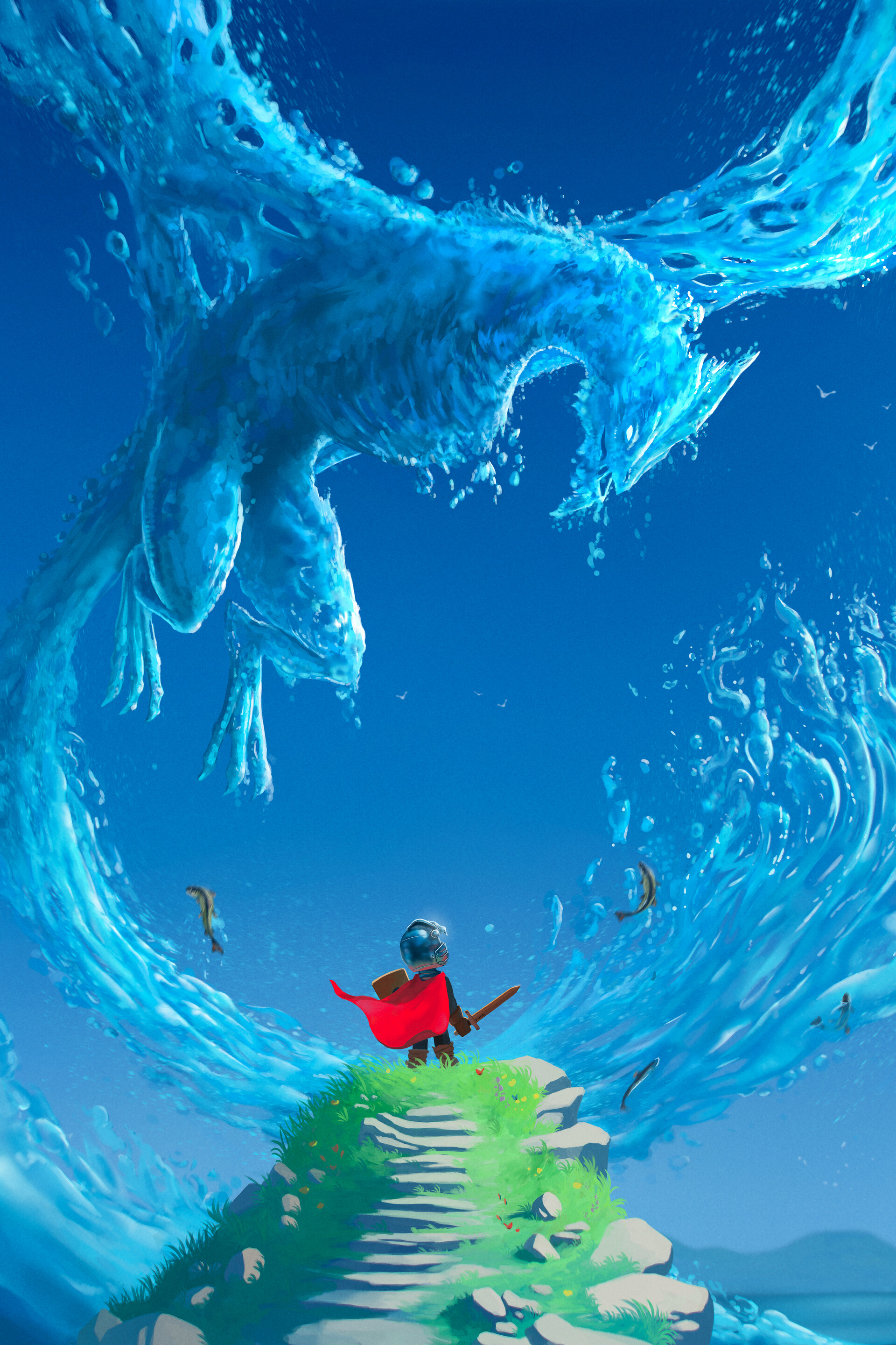 Amphibian God by CiloRanko : ImaginaryChild