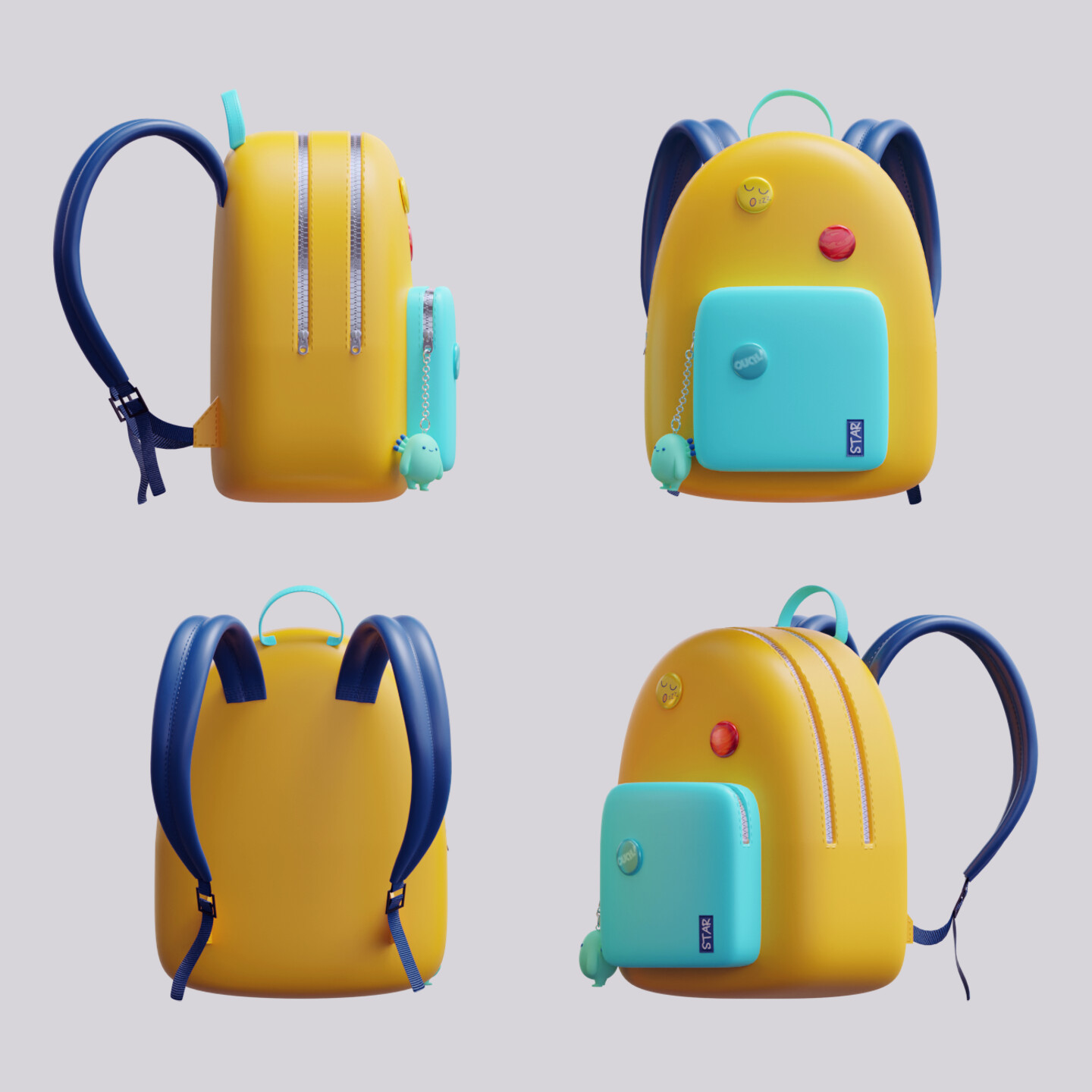 3d shop cartoon backpack