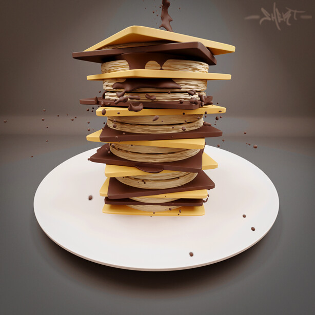 ArtStation - S´mores