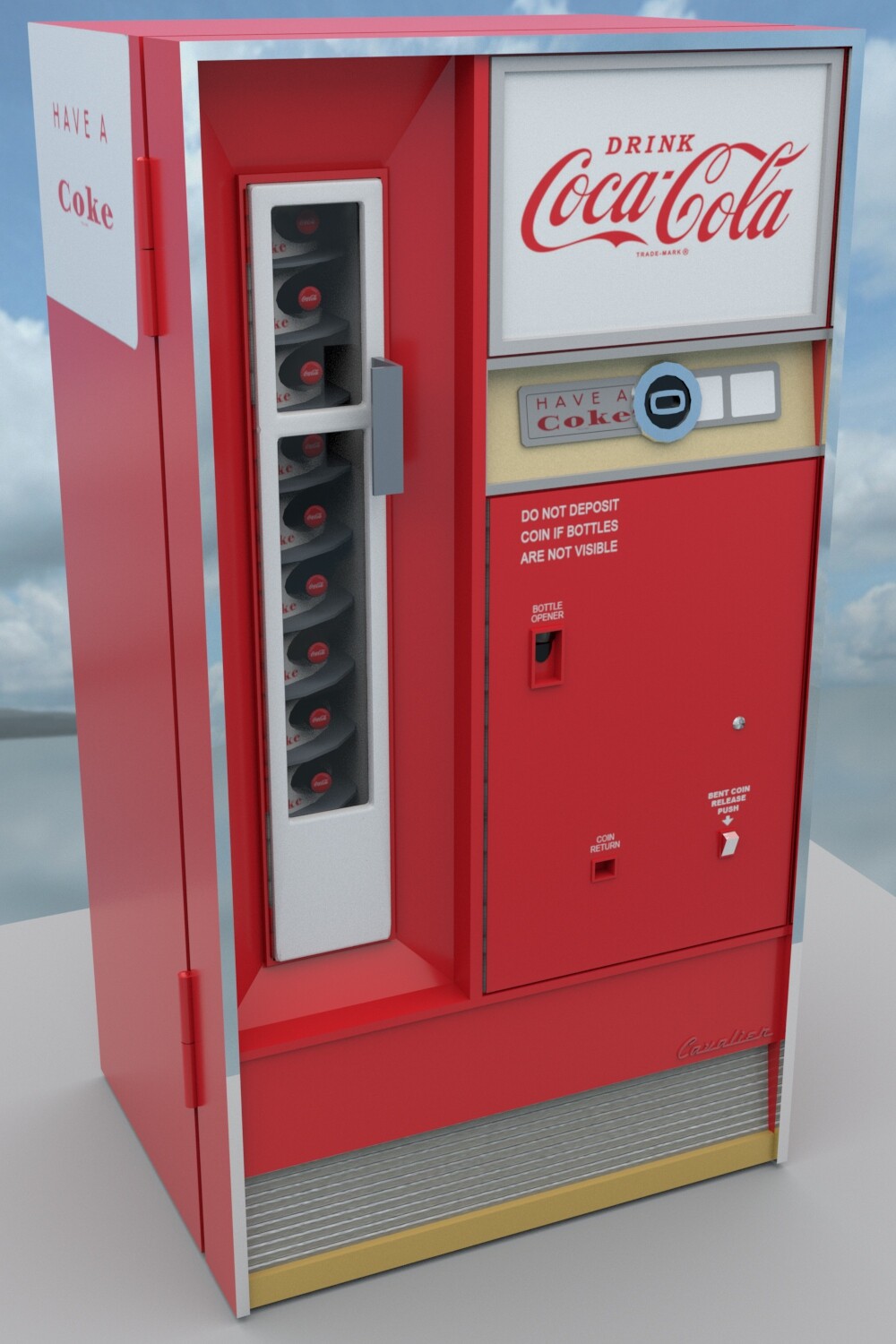 10₵ Coke Machine
13K Tris