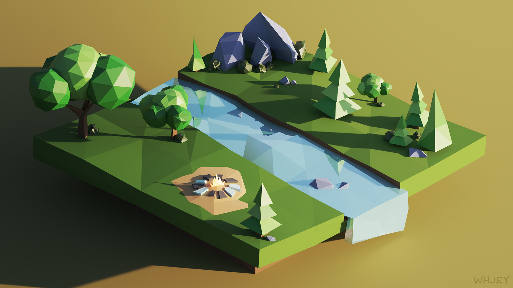 3D Forest by Bahadır Atcı