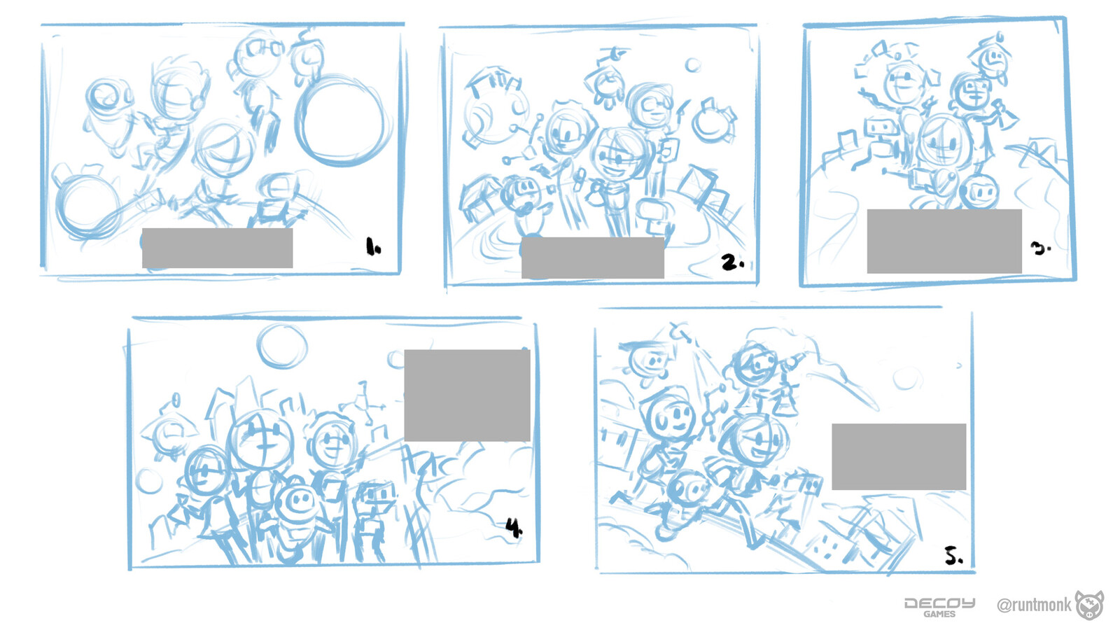 Thumbnail sketches