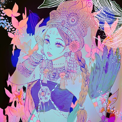 Meisanmui nft design and illustration untitled artwork 47