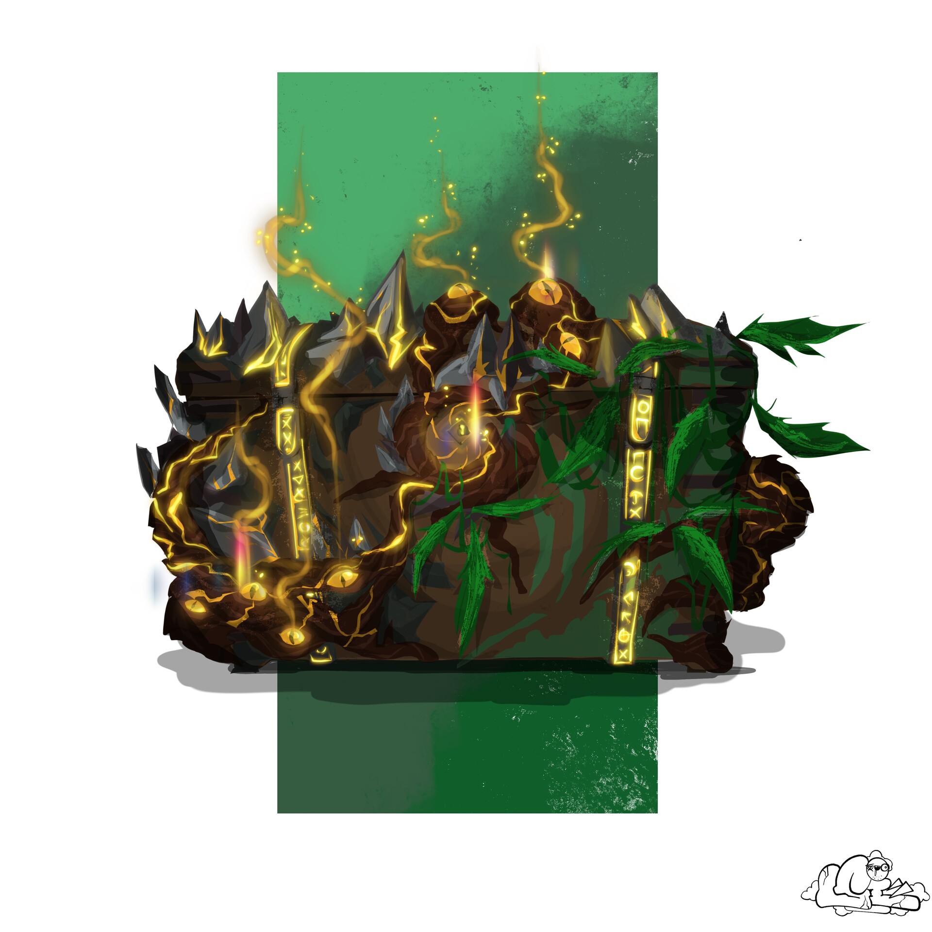 ArtStation Chest for spells and things