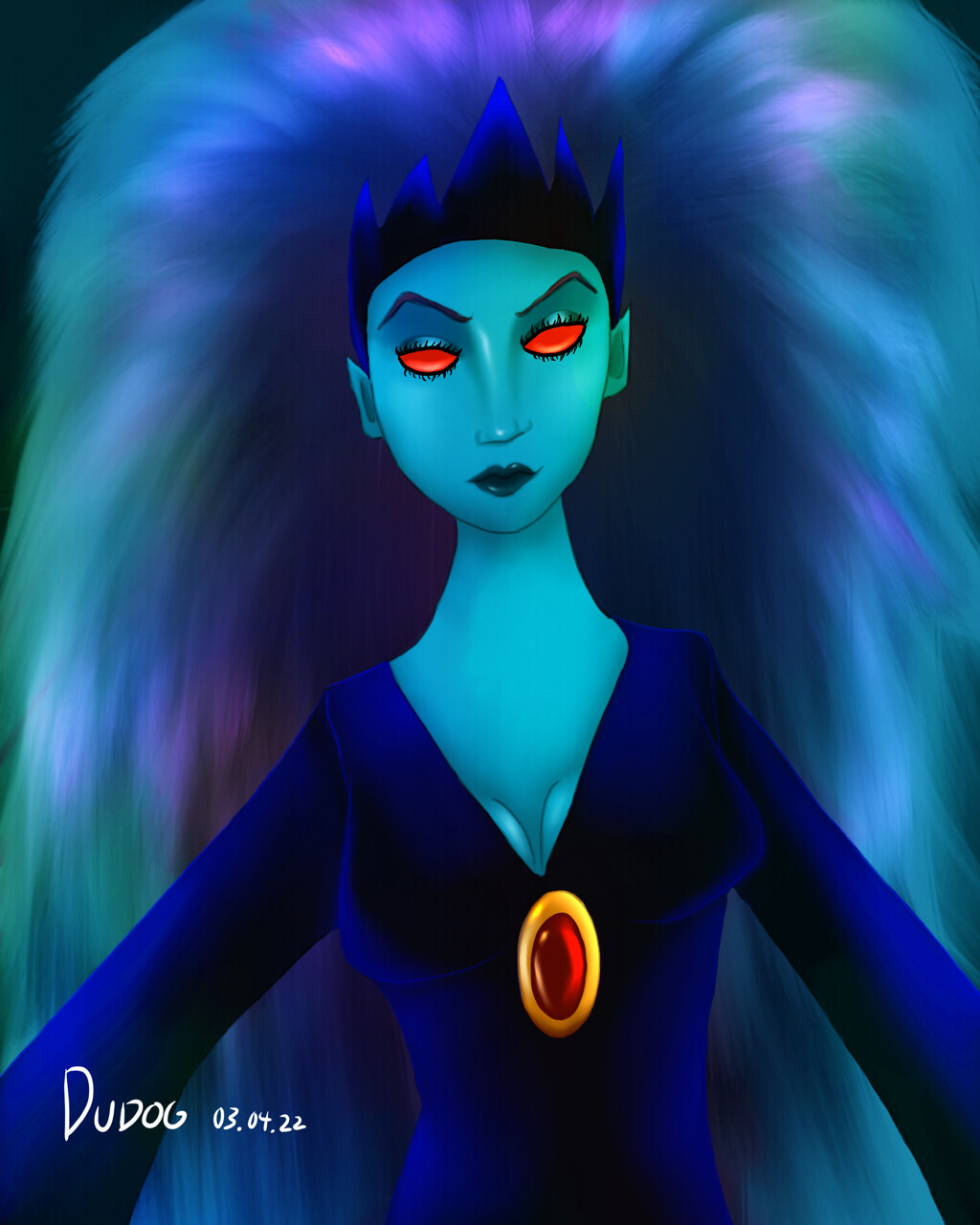 ArtStation The Queen of the Black