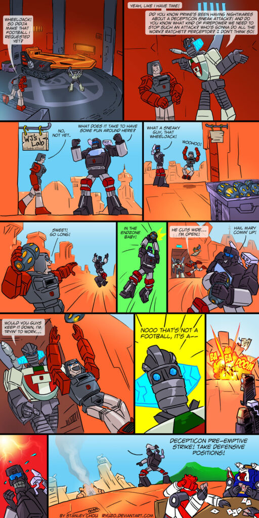 Transformers Short Comics 1
