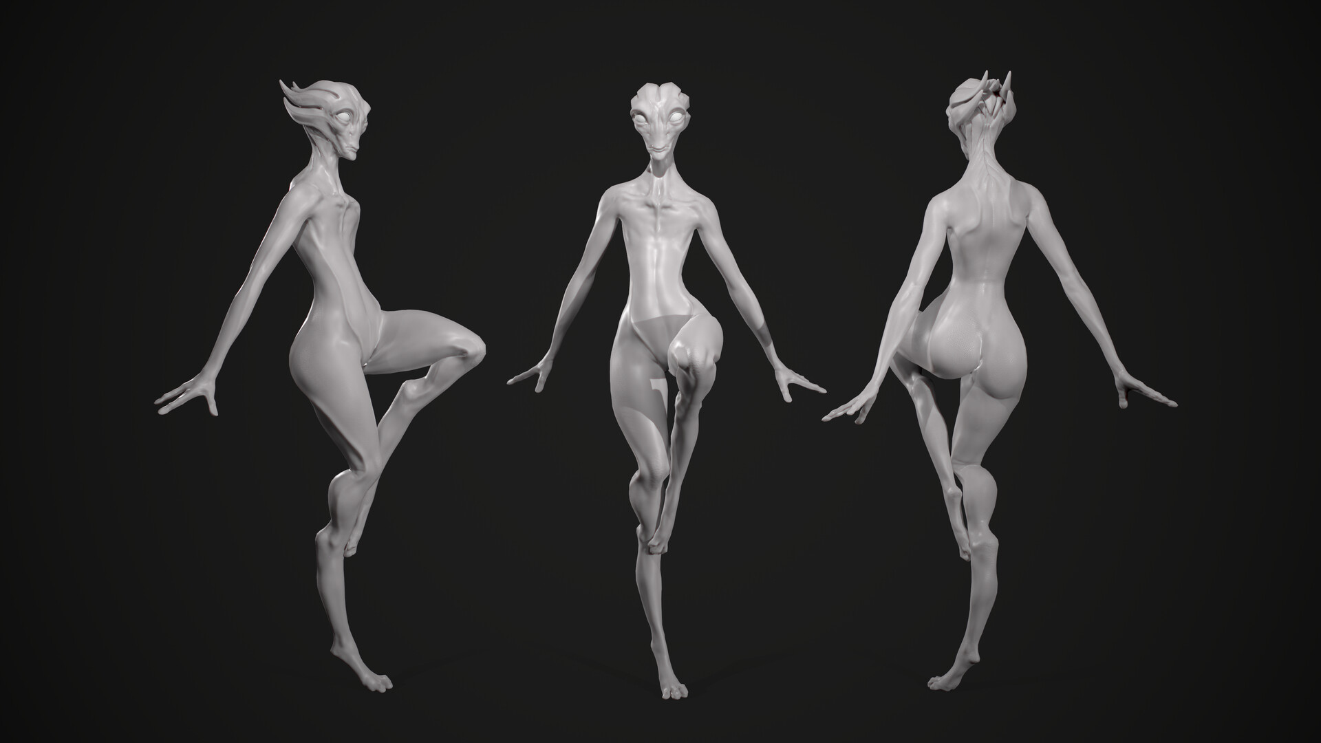 ArtStation - Asari - Mass Effect fan art