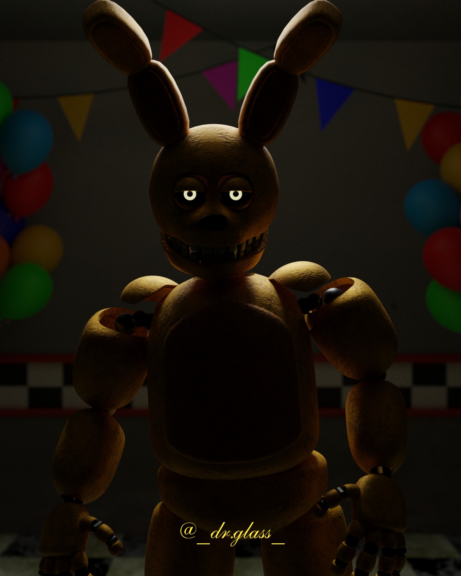 Fnaf Spring Bonnie Wallpaper  Download to your mobile from PHONEKY