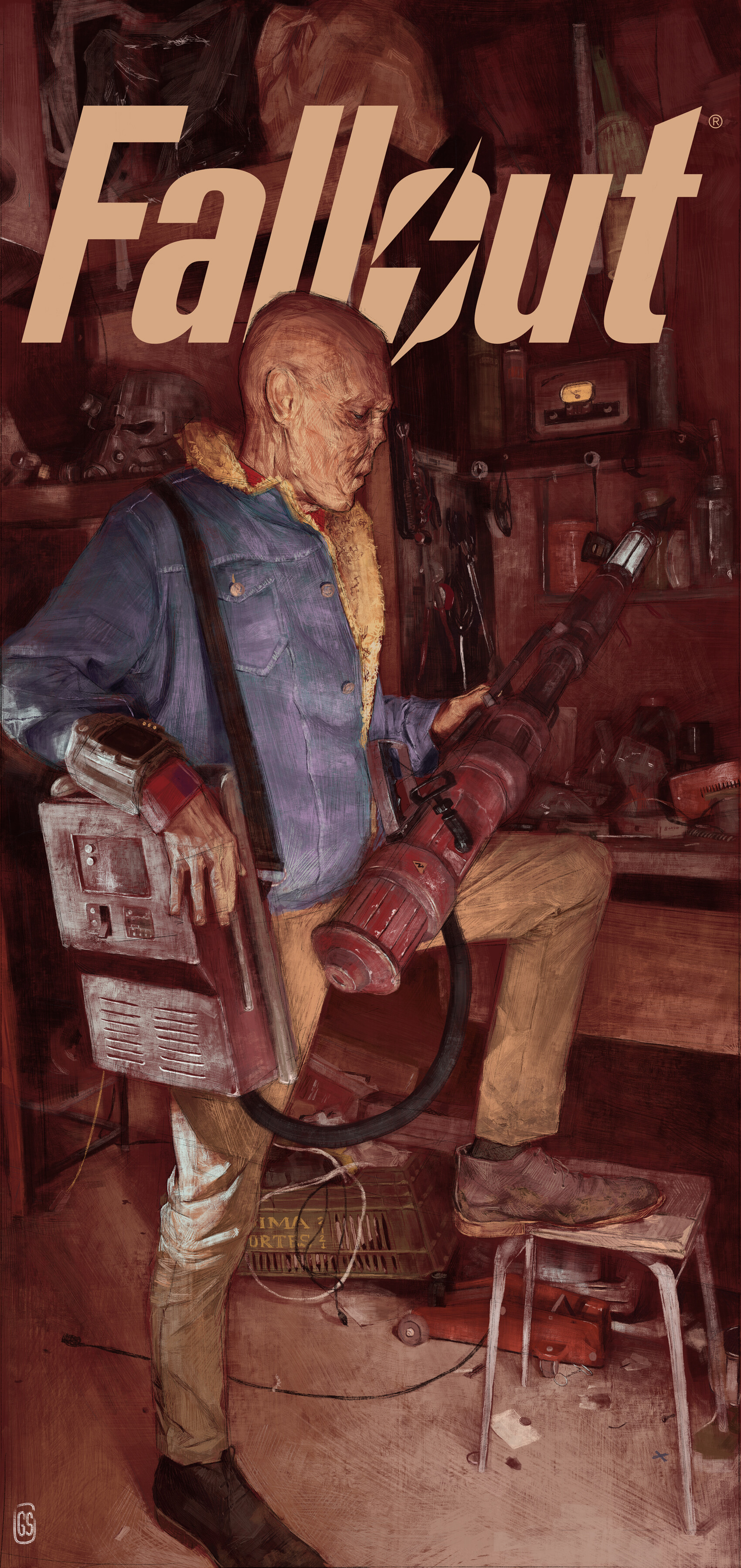 ArtStation Fallout fan art