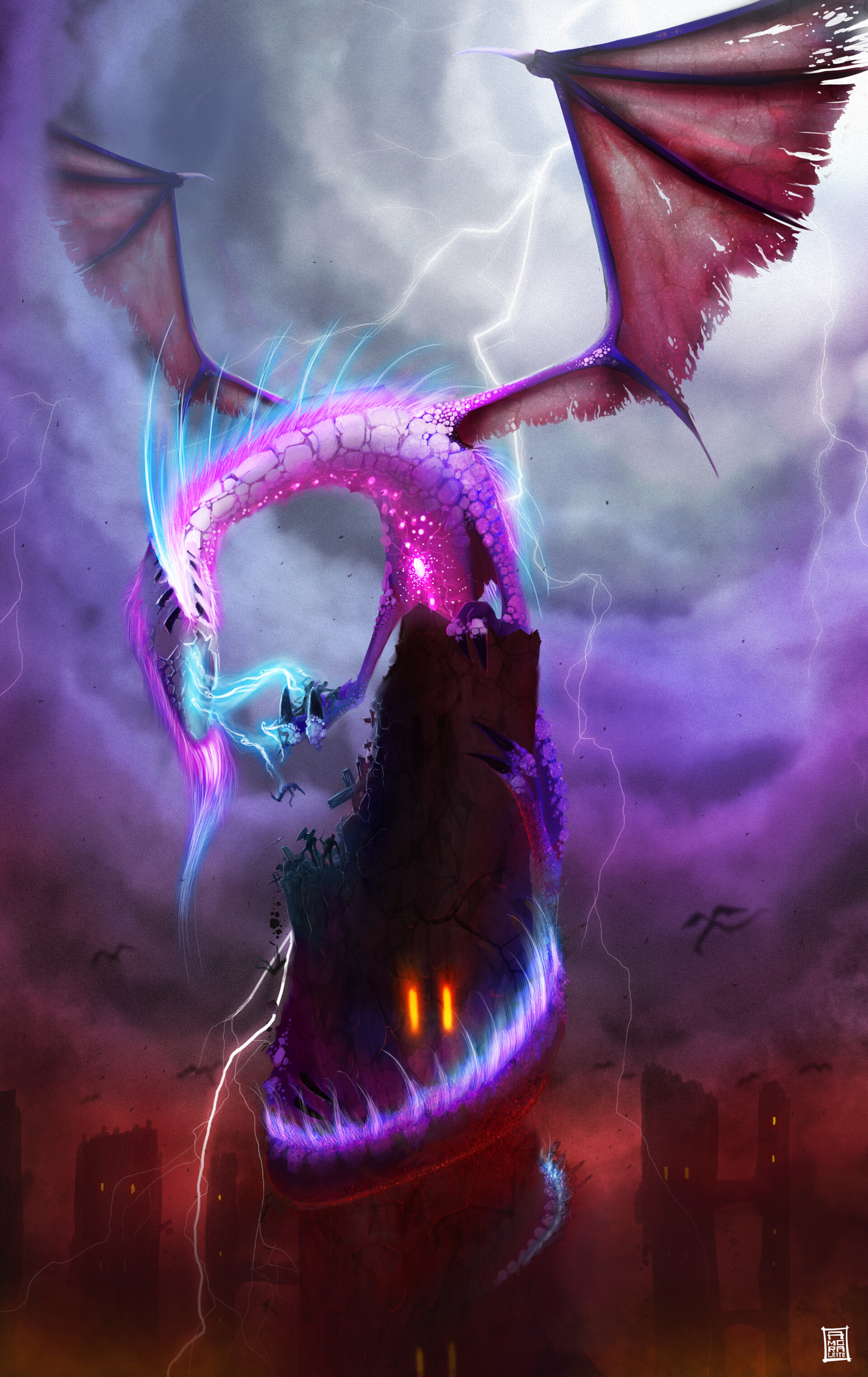 ArtStation Death Dragon