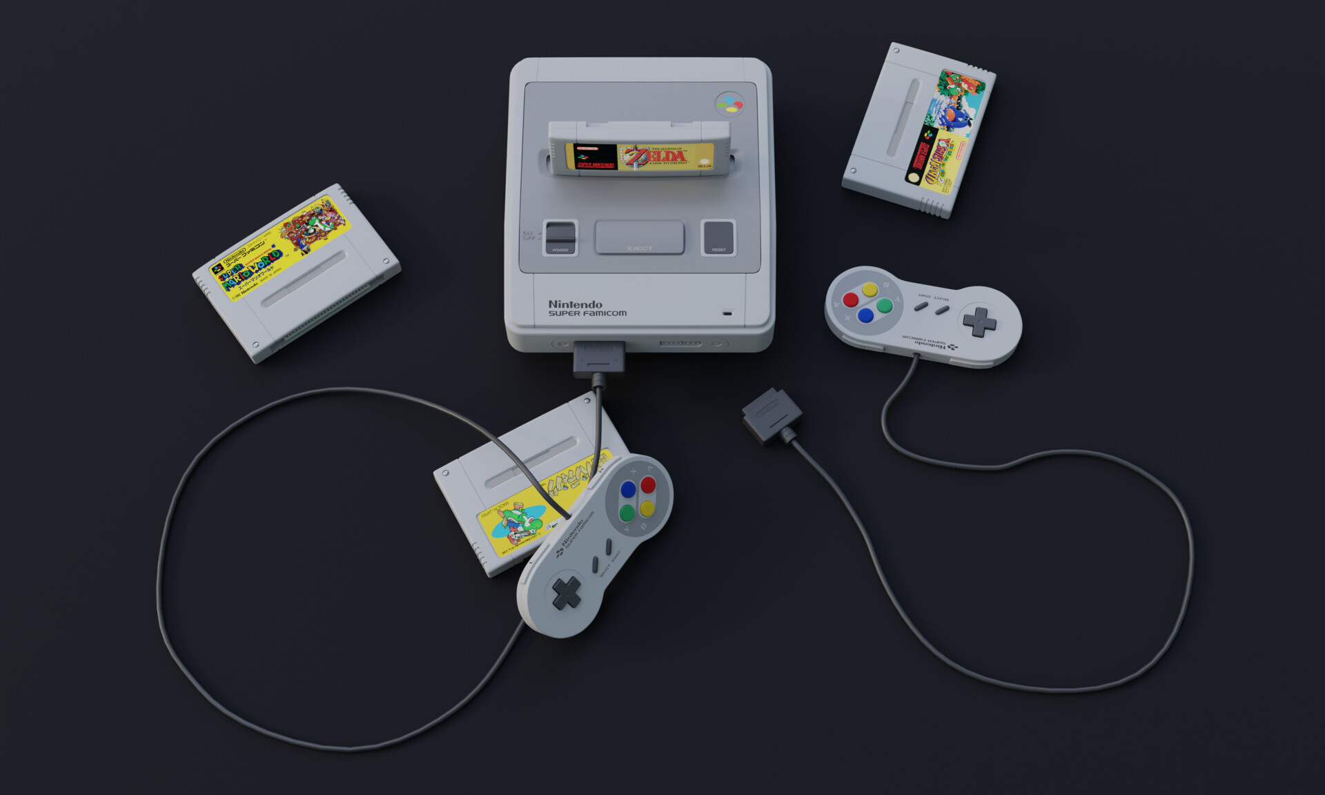 ArtStation - Super Nintendo (Japan, 1990) ArtStation - Super Nintendo (Japan, 1990)