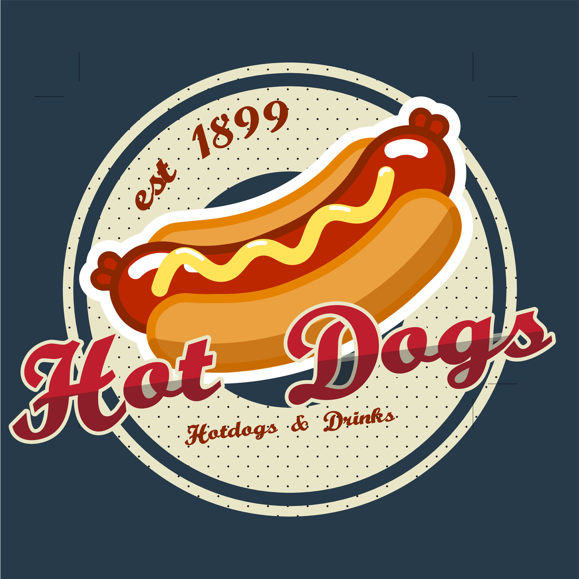 artstation-hotdog-stand-logo-concept