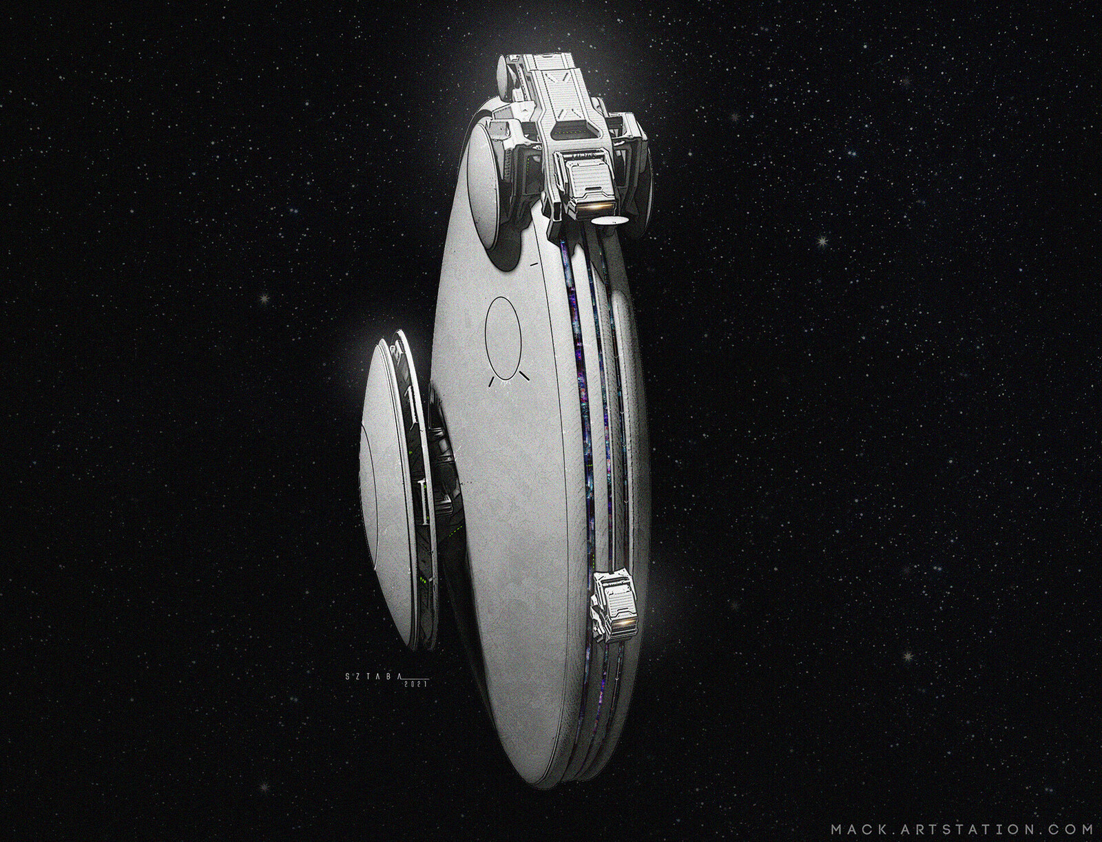 Saucer from the Terran Fleet