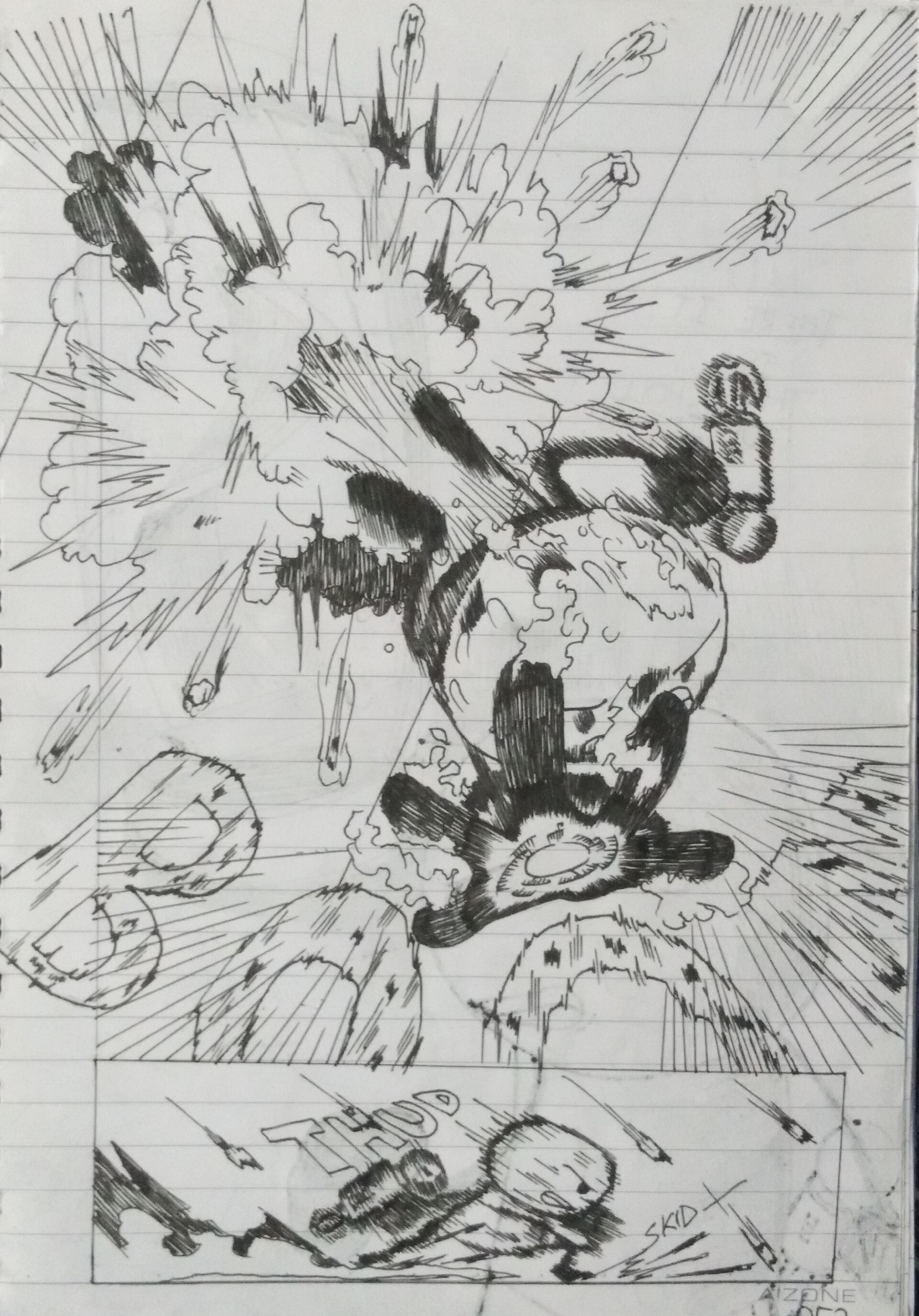 Jovan Ng Comics BAD MANGA pages