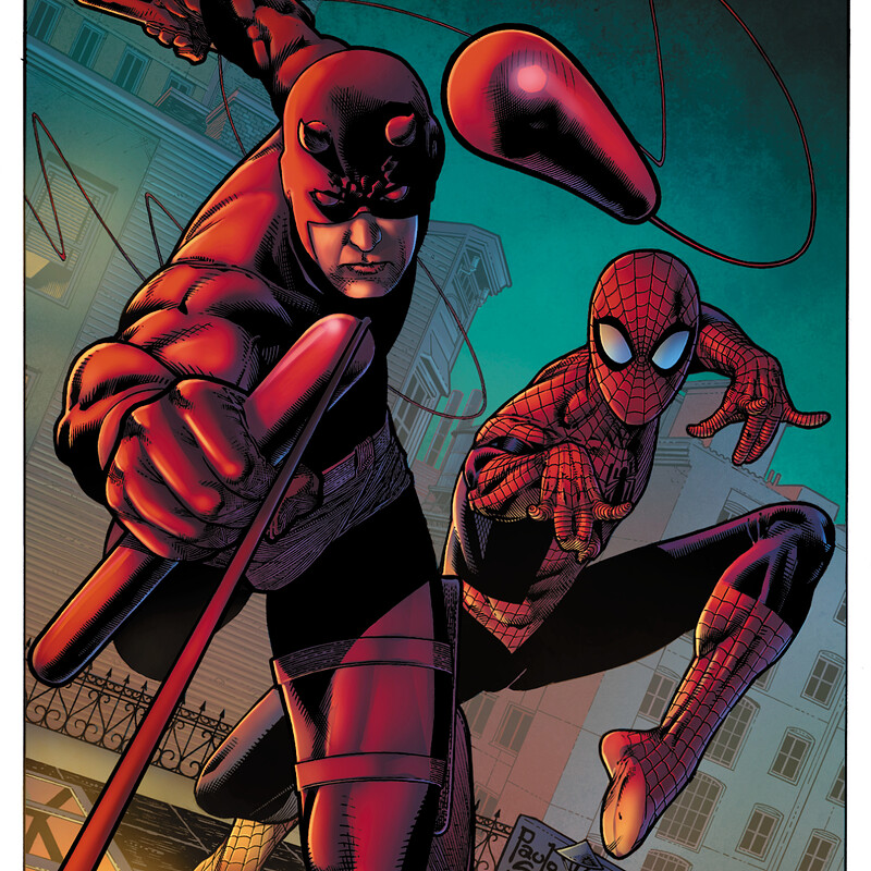 Daredevil and Spiderman
