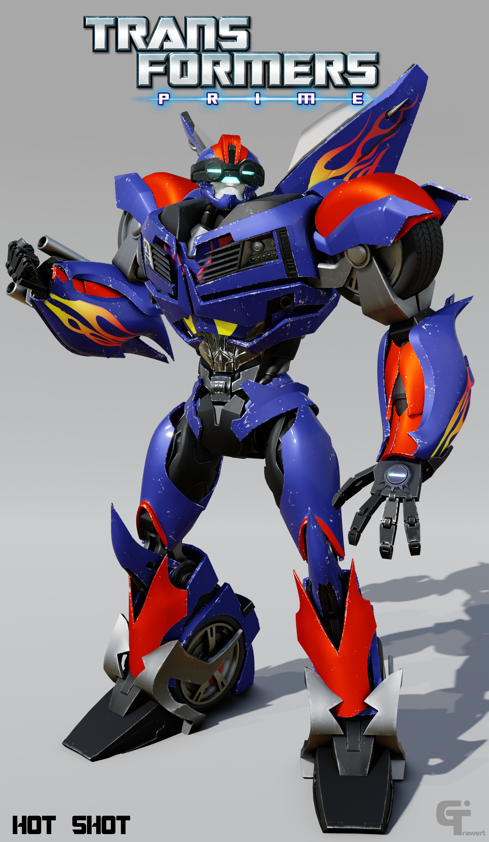 Transformers outlet prime hotshot