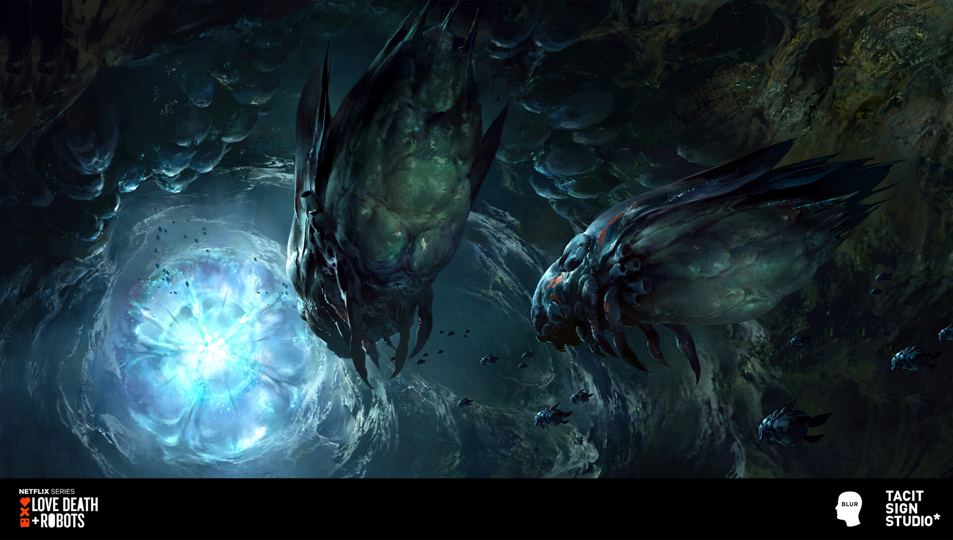 ArtStation Swarm Love, Death Robots Inflatable locks