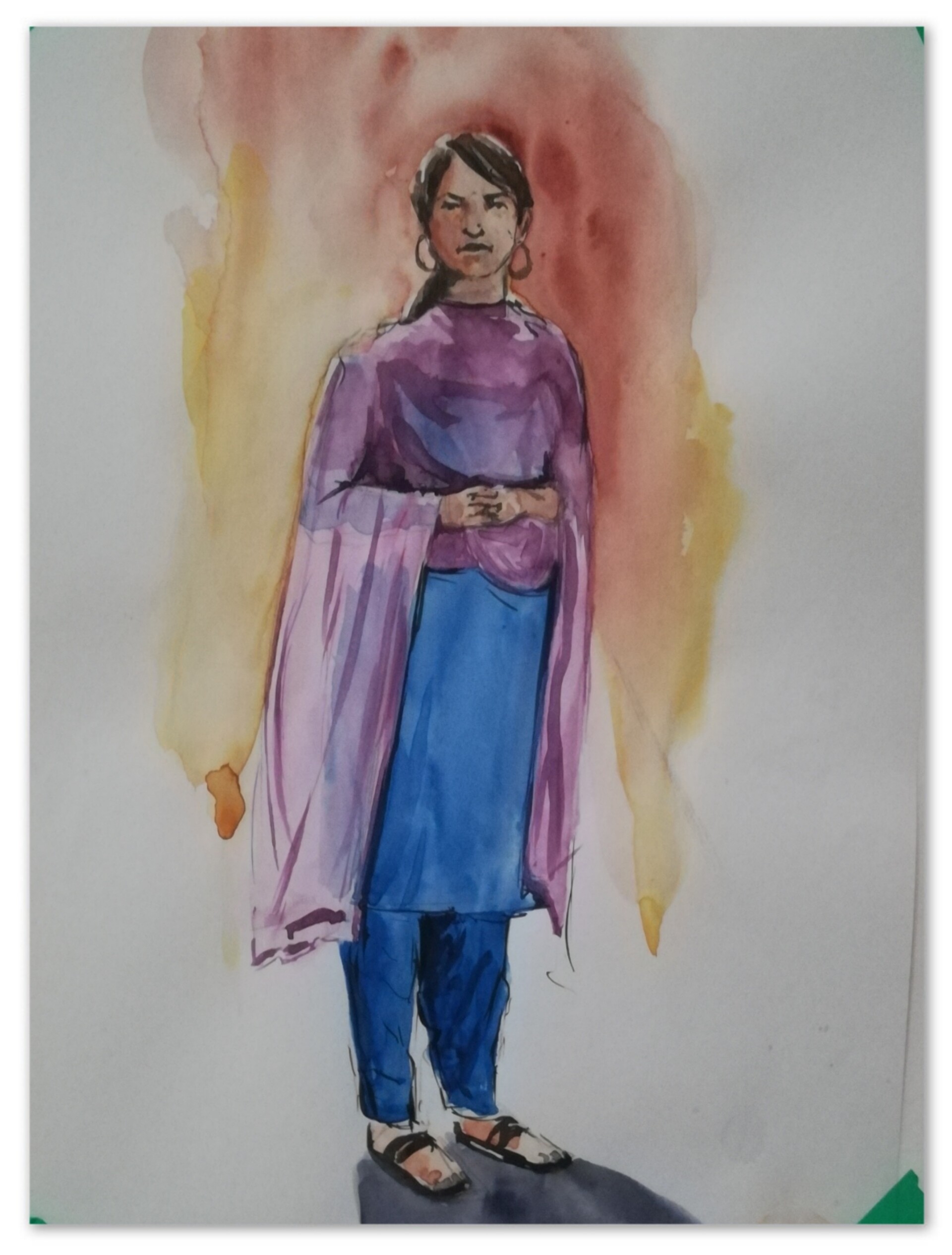 Watercolor Paintings Of Figures watercolor-paintings-of-figures
