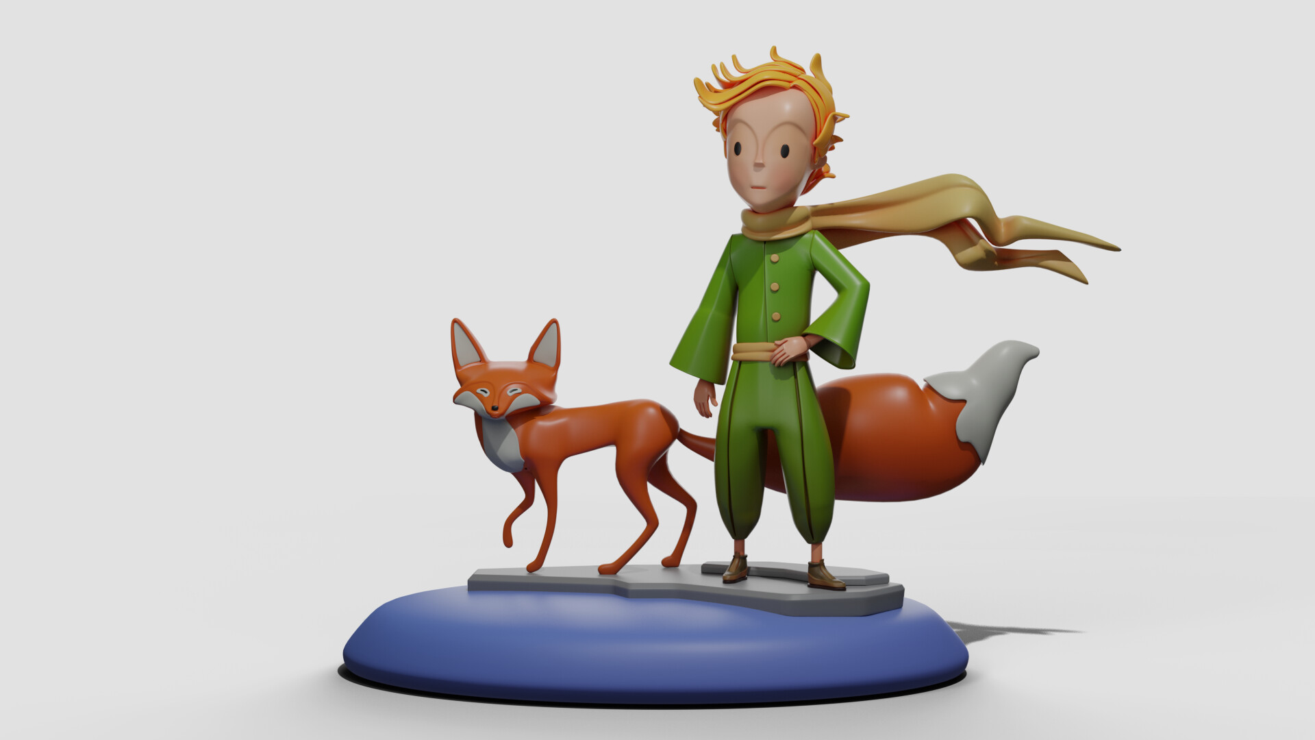 Artstation - The Little Prince 3D